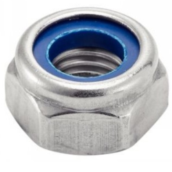 ECROU FREIN INOX A2 HI DIN985 D6 BTE 200