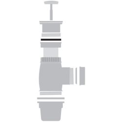 JOINT CULOT SIPHON LAVABO/BIDET 41X47X2 SB