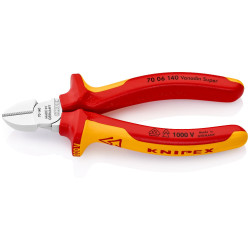 PINCE COUPANTE COTE ISOLEE 1000V 160MM KNIPEX