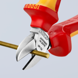 PINCE COUPANTE COTE ISOLEE 1000V 160MM KNIPEX