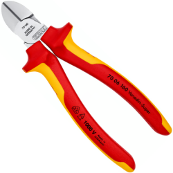 PINCE COUPANTE COTE ISOLEE 1000V 160MM KNIPEX
