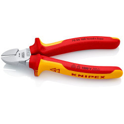 PINCE COUPANTE COTE ISOLEE 1000V 160MM KNIPEX
