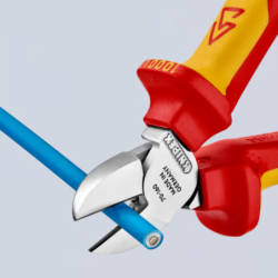 PINCE COUPANTE COTE ISOLEE 1000V 160MM KNIPEX