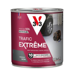 PEINTURE SOL TRAFIC EXT GRIS FONCE 0.5L