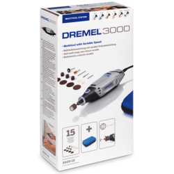 DREMEL 3000 130w + 15 ACC TROUSSE ZIP
