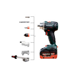 PERCEUSE METABO SS FIL BS18LTX BL QI 18V SANS BATT
