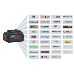 PERCEUSE BOSCH GSR18V-65 18V + 2 BATT 4Ah