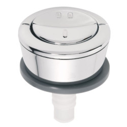 BOUTON DOUBLE POUSSOIR CHROME WIRQUIN