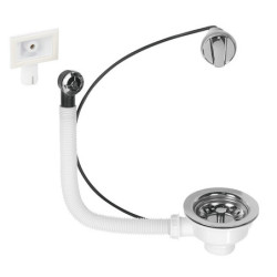 BONDE EVIER D90 1 BAC COMMANDE A CABLE