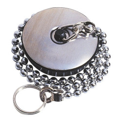 BOUCHON D47 AVEC ENJOLIVEUR CHAINETTE 450 MM