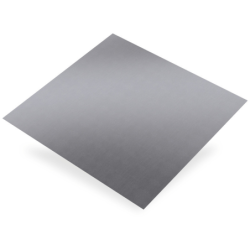 TOLE LISSE ALU BRUT 0m25x0m50 0.8mm