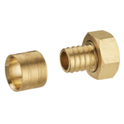 RACCORD DROIT PER GLISS. ECROU TOURNANT F20x27 D16