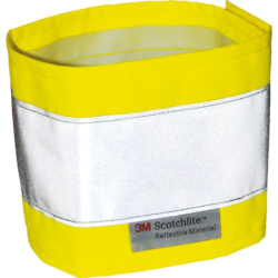 BRASSARD HI VI JAUNE FLUO