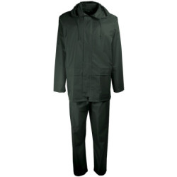 ENSEMBLE PLUIE POLYAMIDE VERT TXXL