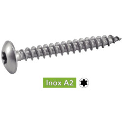 VIS PENTURE 6x30 INOX A2 BTE 100
