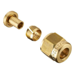 RACCORD PER COMPR. F3/4 D16