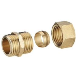 RACCORD BICONE MALE 12mm 15x21