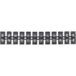 BARETTE 6mm2 NOIR VRAC