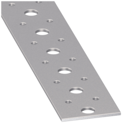 PLAT PERFORE GALVA 40x2 1m