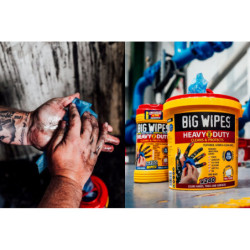 LINGETTE NETTOYANTE / DESINFECTANTE BIG WIPES X100