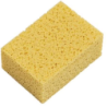 EPONGE MACON POLYURETHANE JAUNE 14x10cm