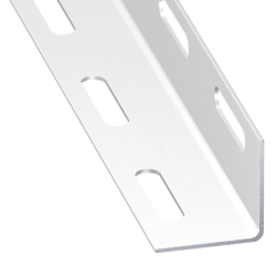 CORNIERE PERFOREE PAF 27x27 2m BLANCHE