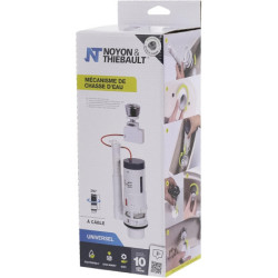 MECANISME WC A CABLE DOUBLE CHASSE SB