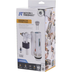 ROBINET FLOTTEUR LATERAL + MECA.BOUTON 2 CHASSE SB