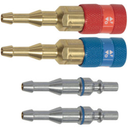 LOT DE RACCORDS RAPIDES OXYGENE ACETYLENE
