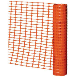 BARRIERE SIGNALISATION PLASTIQUE ORANGE 1MX50ML