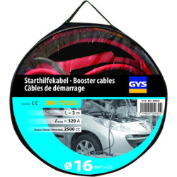 CABLE DEMARRAGE PRO 2X3m 16mm2 SB2
