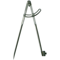 COMPAS AVEC SECTEUR +PORTE CRAYON 250mm SB