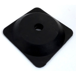 POTEAU ROUGE BLANC DE SUPPORT H90CM LEST 1.5KG