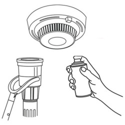 TESTEUR DETECTEUR DE FUMEE AEROSOL 300ml