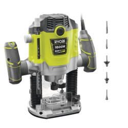 DEFONCEUSE RYOBI 1600 W - RRT1600K + ACCESSOIRES