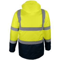 PARKA MATELASSEE HIVI ORANGE PARDO T.L
