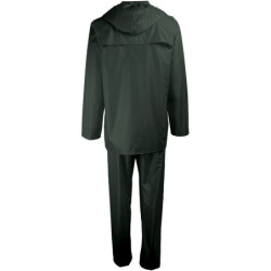 ENSEMBLE PLUIE POLYAMIDE VERT TXL
