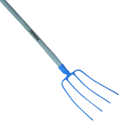 FOURCHE FUMIER STD 4dts 30cm DOUILLE EM RESINE