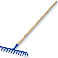 RATEAU FORGE 14dts L40cm DOUILLE EM FRENE