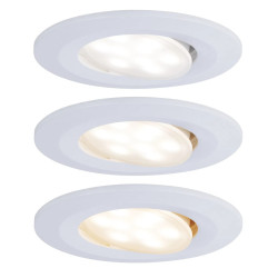 SPOT ENCASTRE CALLA LED ORIENT. D90 3X5W 550LM BLA