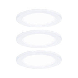 KIT SPOT ENCAST MEUBLE LED D65 3x2.5W 225LM BLANC