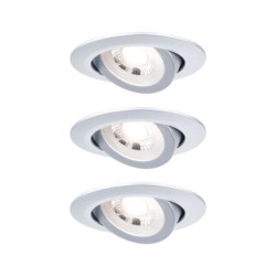 SPOT ENCAST ORIENT D82 LED 3X4.8W 580LM BLANC