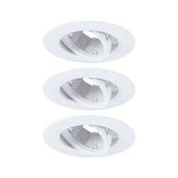 SPOT ENCAST ORIENT D90 GU10 3X10W BLANC