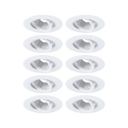 SPOT ENCAST ORIENT D90 GU10 10X10W BLANC