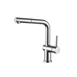 MITIGEUR EVIER CARRE CHROME BTE