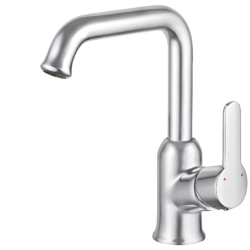MITIGEUR LAVABO NESSIE HAUT CHROME BTE