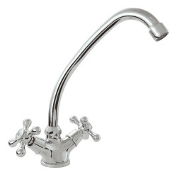MELANGEUR EVIER RETRO CHROME BTE