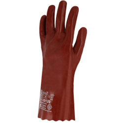 GANT PVC ROUGE TOUT ENDUIT 55cm T10
