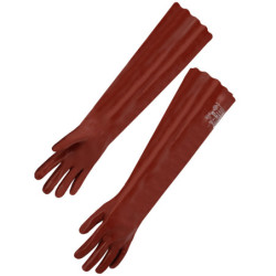 GANT PVC ROUGE TOUT ENDUIT 55cm T10