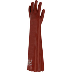GANT PVC ROUGE TOUT ENDUIT 55cm T10